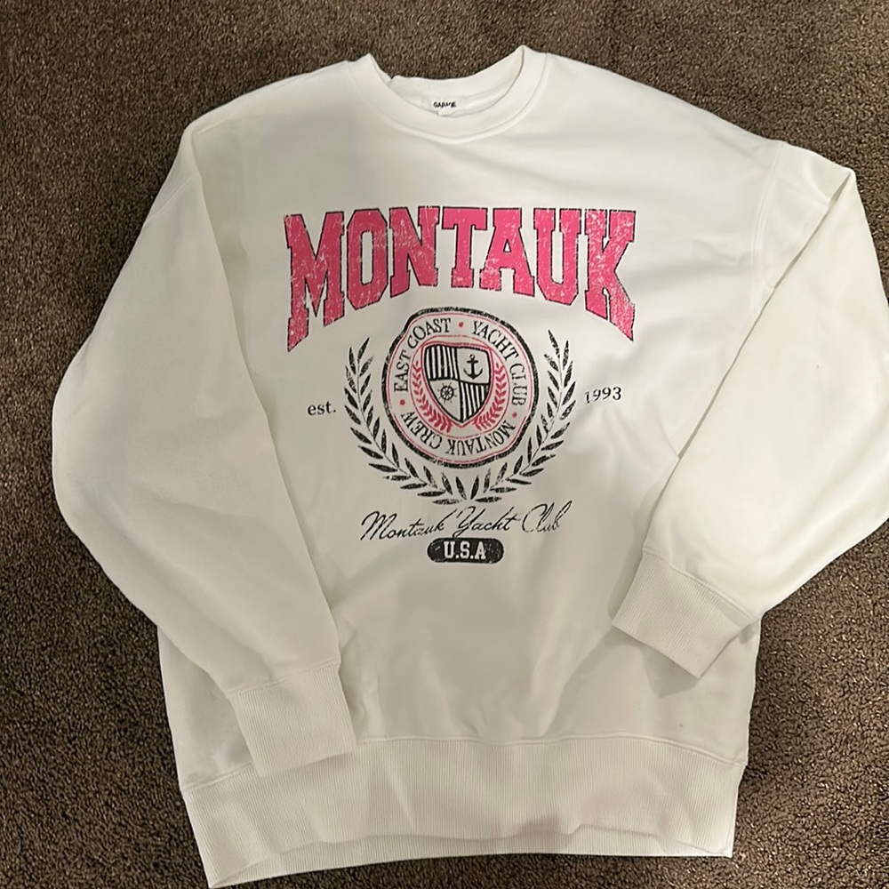 small garage crewneck